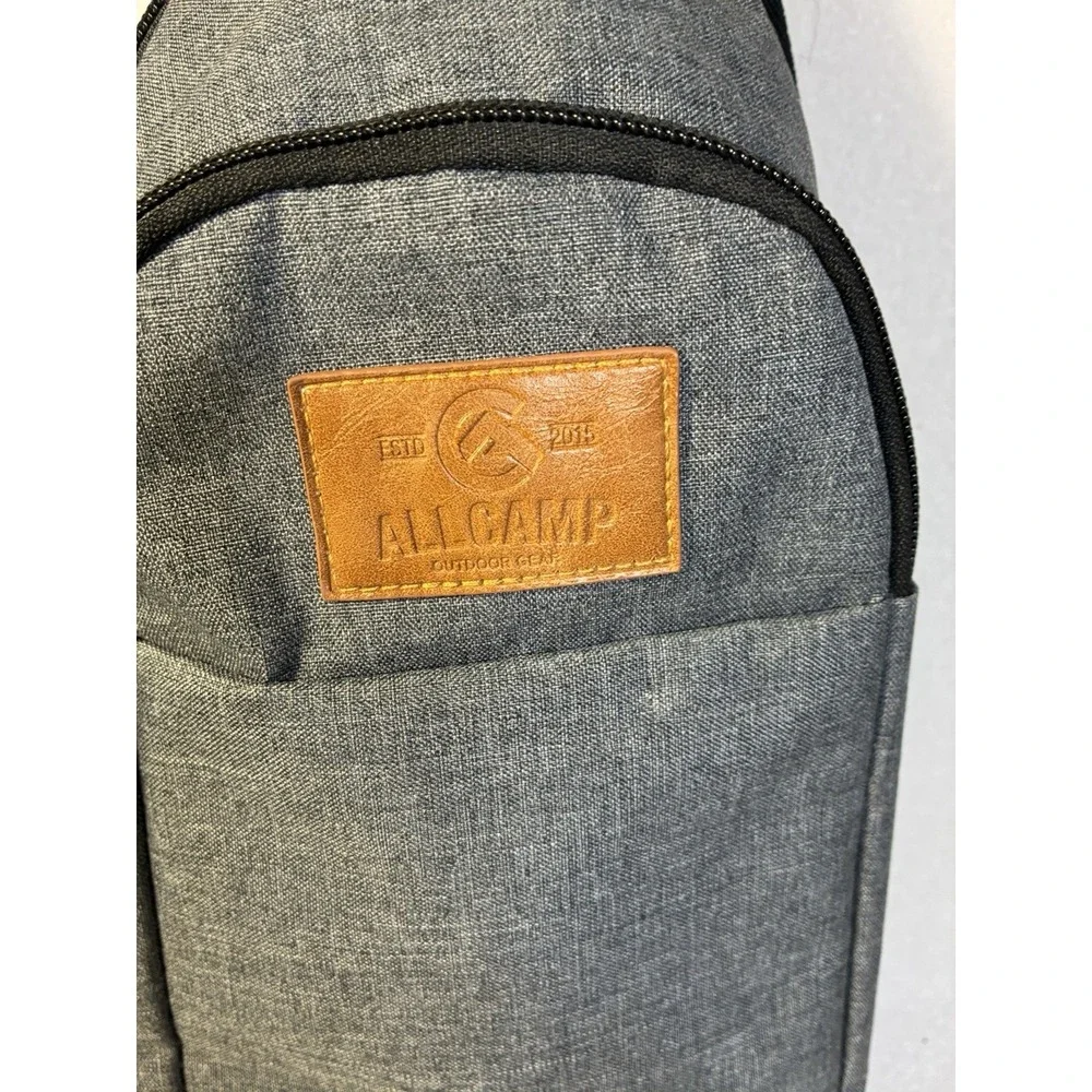 ALLCAMP Sling Bag Chest Shoulder Unbalance Gym Fanny Backpack Sack Satchel